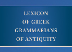 Lexicon of Greek Grammarians of Antiquity (Brill)