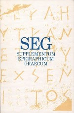 Supplementum Epigraphicum Graecum Online (Brill)