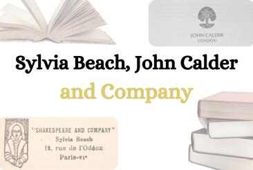 Exposition Sylvia Beach, John Calder and Company