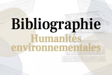 Les acquisitions en humanités environnementales Mise à jour 2026