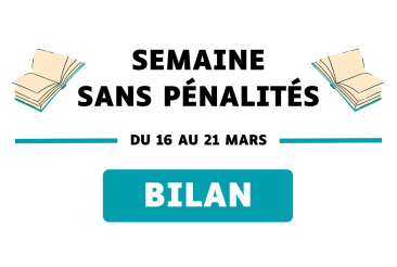 Semaine sans pénalités Bilan
