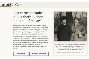 Première exposition virtuelle invitée sur NuBIS