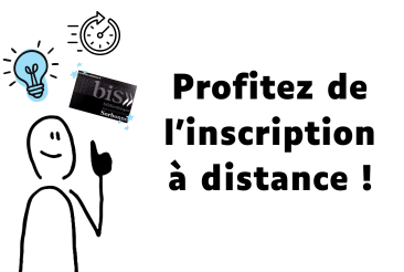 En période d'affluence, profitez de l'inscription à distance !