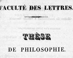 Projet ès lettres