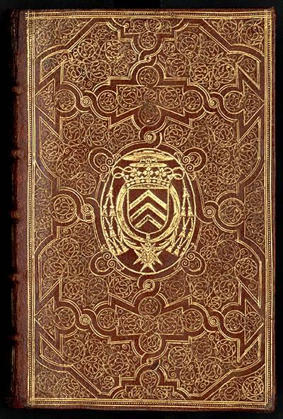 Reliure aux armes du cardinal de Richelieu