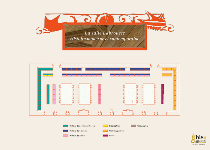Plan de la salle Labrousse