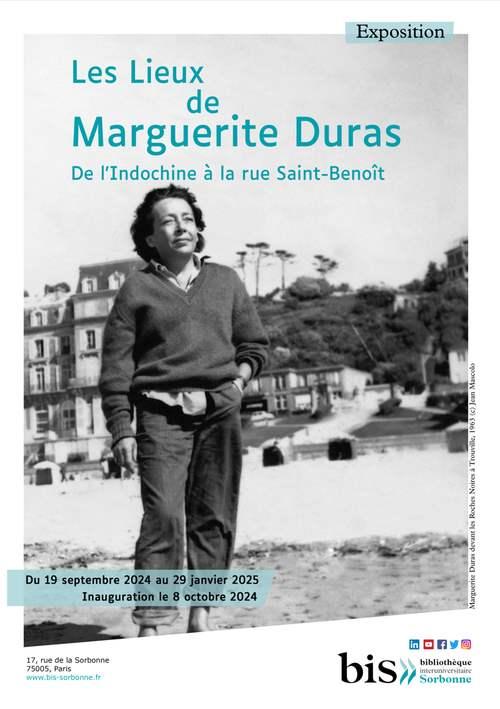 Affiche de l'exposition Marguerite Duras
