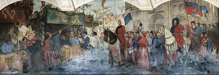 Jean-Joseph Weerts, peintre de la Fête du Lendit