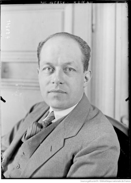 Pierre Drieu la Rochelle par l’Agence Rol en 1930