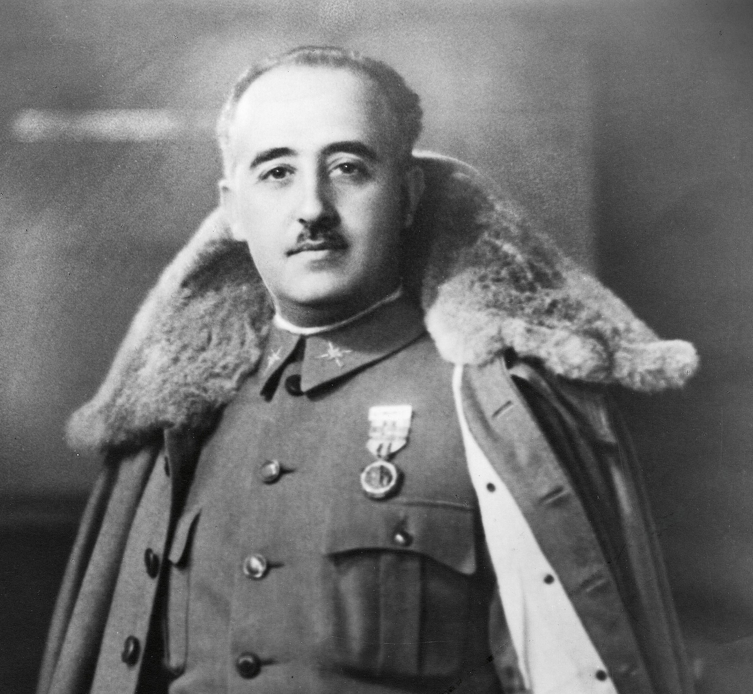 Portrait de Franco vers 1939.