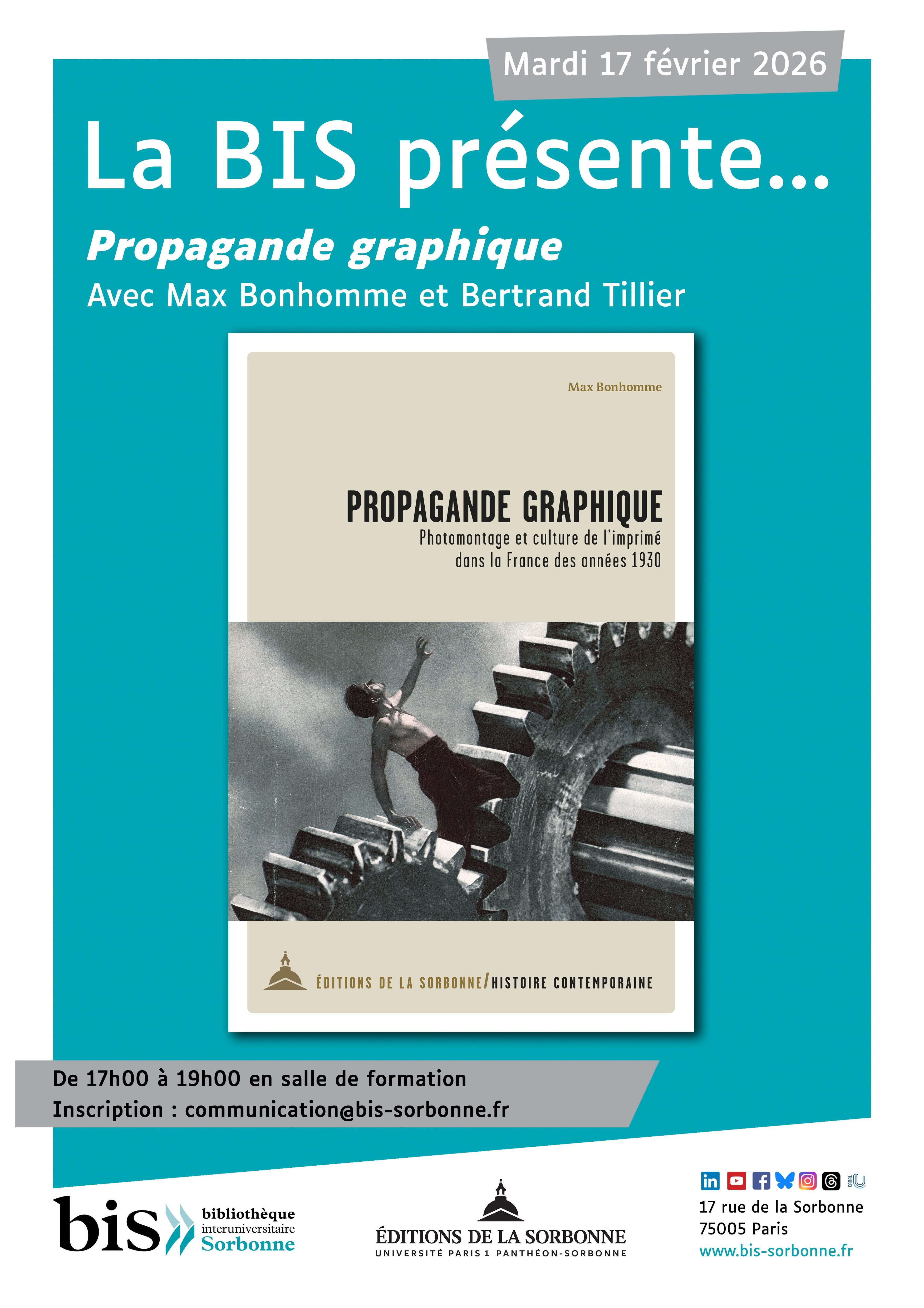 Affiche de la BIS présente du 18.04.26