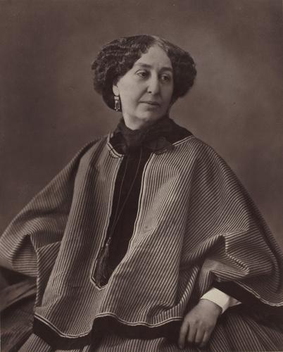 Portrait photo de George Sand par Nadar