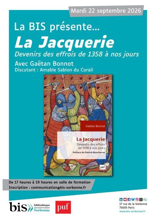 Affiche de la BP consacrée à "La Jacquerie".