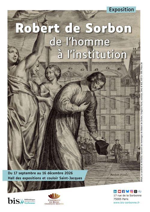 Affiche de l'exposition Robert de Sorbon