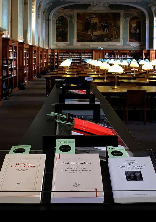 Nouveautés dans la salle de lecture Jacqueline de Romilly